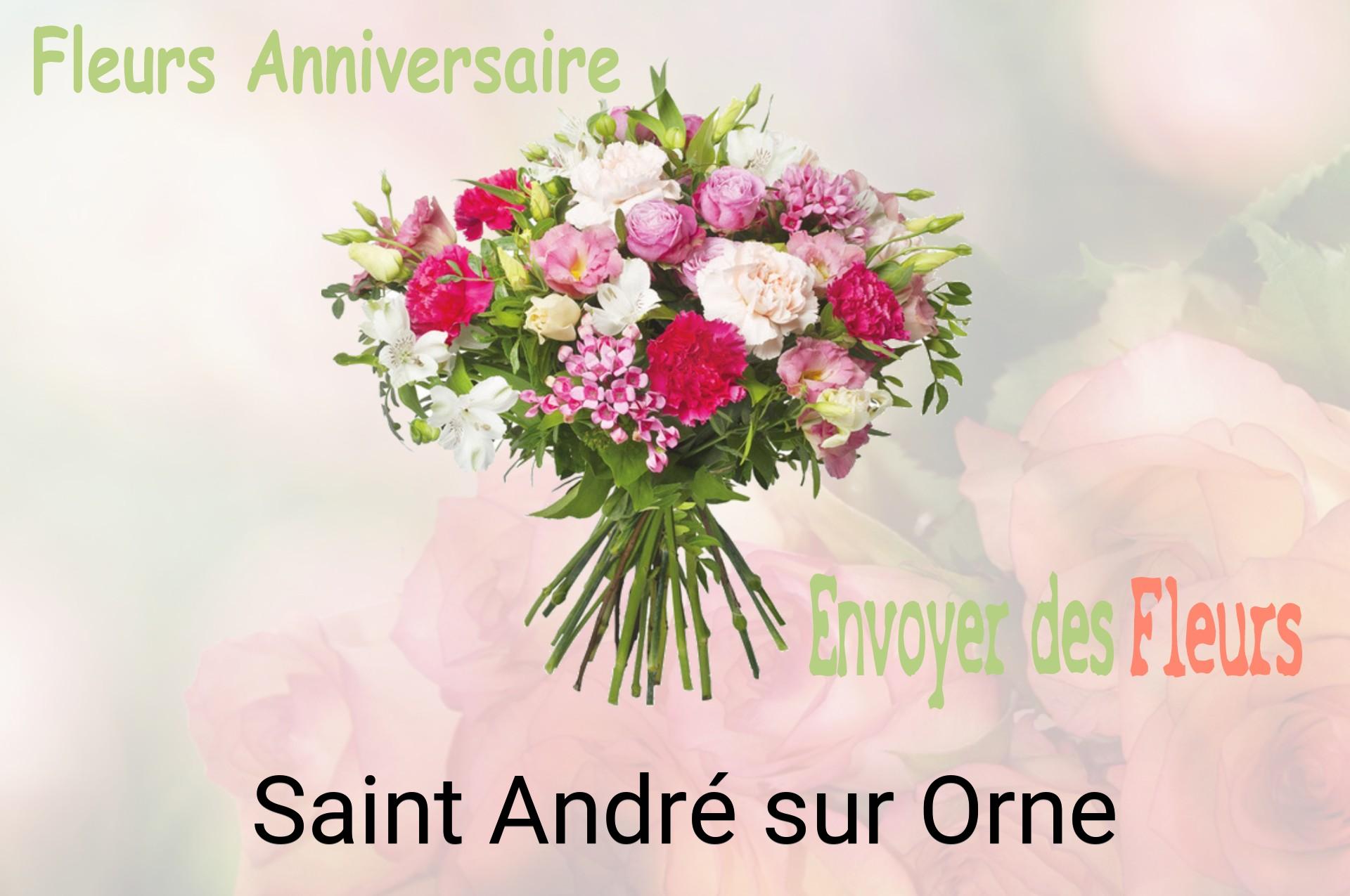 Bouquet de fleurs d’anniversaire livré à Saint-André-sur-Orne