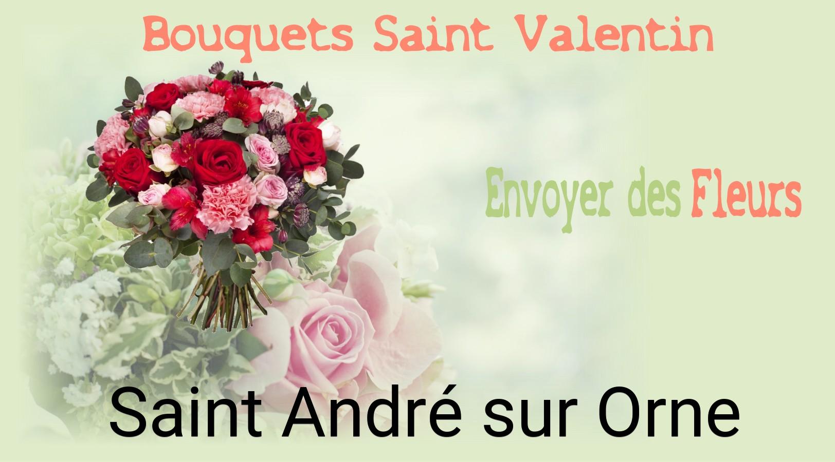 Roses de Saint-Valentin livrées à Saint-André-sur-Orne